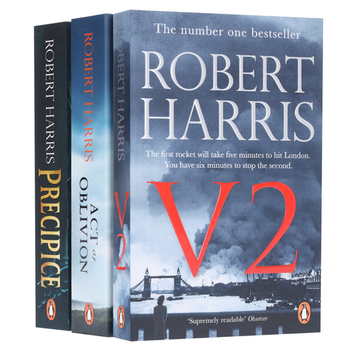 Robert Harris Collection (V2, Act of Oblivion & Precipice) 3 Books Set - Fiction - Paperback Fiction Penguin Random House