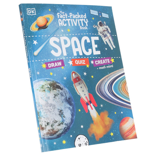 The Fact-Packed Activity Book: Space: With More Than 50 Activities, Puzzles, and More! by DK - Ages 5+ - Paperback 5-7 DK