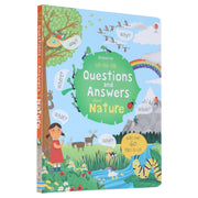 Usborne: Lift the Flap Questions and Answers About Nature by Katie Daynes - Ages 5+ - Board Book 5-7 Usborne Publishing Ltd