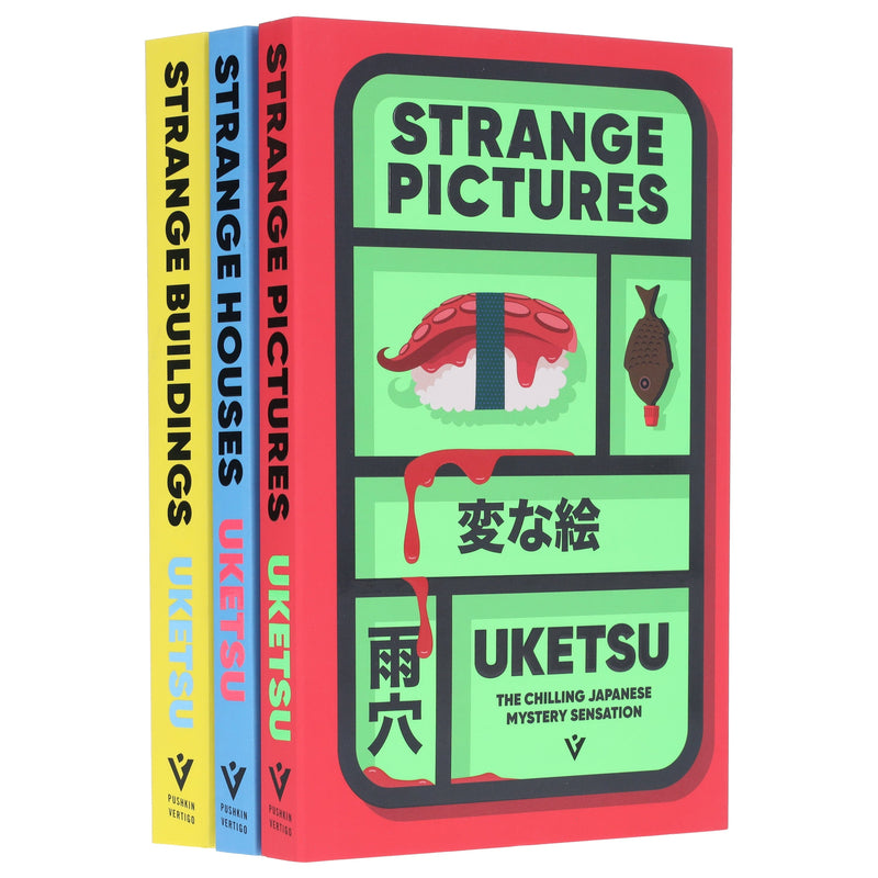 The Chilling Japanese Mystery Sensation by Uketsu 3 Books Collection Set - Fiction - Paperback Fiction Pushkin Press
