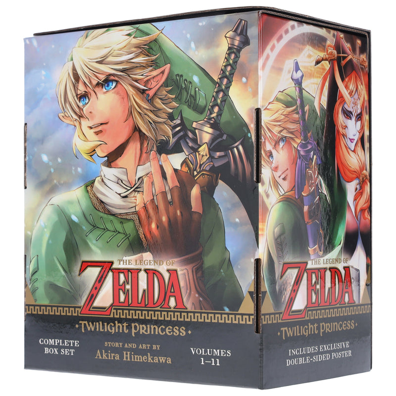 The Legend of Zelda: Twilight Princess: Volumes 1-11 Complete Box Set by Akira Himekawa - Manga - Paperback Graphic Novels Viz Media, LLC