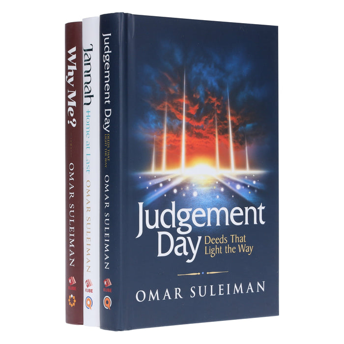Judgement Day, Jannah & Why Me?: By Omar Suleiman 3 Books Collection Set - Non Fiction - Hardback Non-Fiction Kube Publishing