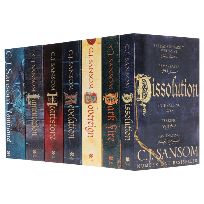 Shardlake Series By C J Sansom 7 Books Collection Set - Fiction - Paperback Fiction Pan Macmillan