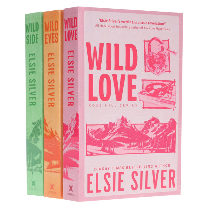 Rose Hill Series By Elsie Silver (Wild Love, Wild Eyes & Wild Side) 3 Books Collection Set - Fiction - Paperback Fiction Hachette