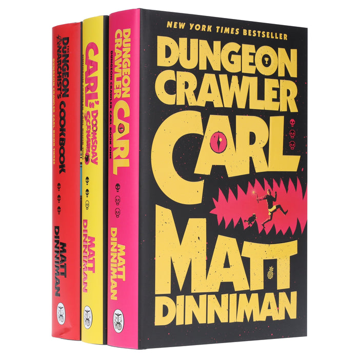 Dungeon Crawler Carl Series by Matt Dinniman 3 Books Collection Set - Fiction - Hardback Fiction Penguin Random House