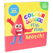 Colourblocks Flip, Flap, Match! by Sweet Cherry Publishing - Ages 3-6 - Board Book 3-5 Sweet Cherry Publishing