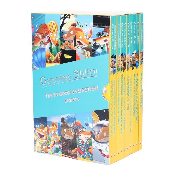 Geronimo Stilton The 10 Book Collection (Series 6) Box Set - Ages 5-7 - Paperback 5-7 Sweet Cherry Publishing