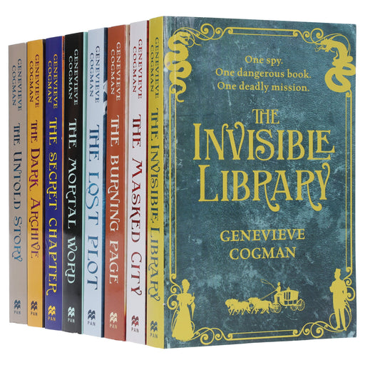 The Invisible Library Series By Genevieve Cogman Complete 8 Books Collection Set - Fiction - Paperback Fiction Pan Macmillan