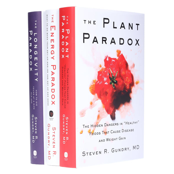 Paradox Collection (Plant, Energy & Longevity) 3 Books Set By Dr. Stev —  Books2Door