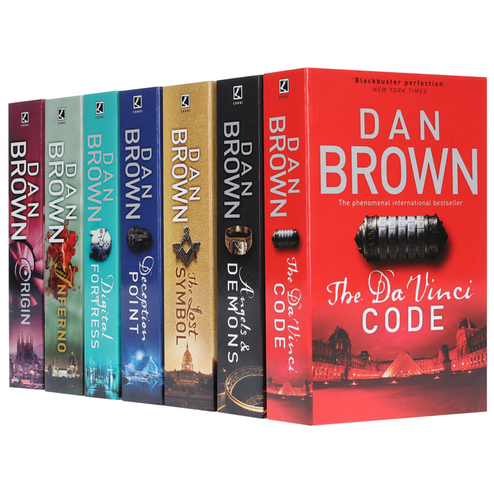 Robert Langdon by Dan Brown: 7 Books Collection Set - Fiction - Paperback Fiction Penguin Random House
