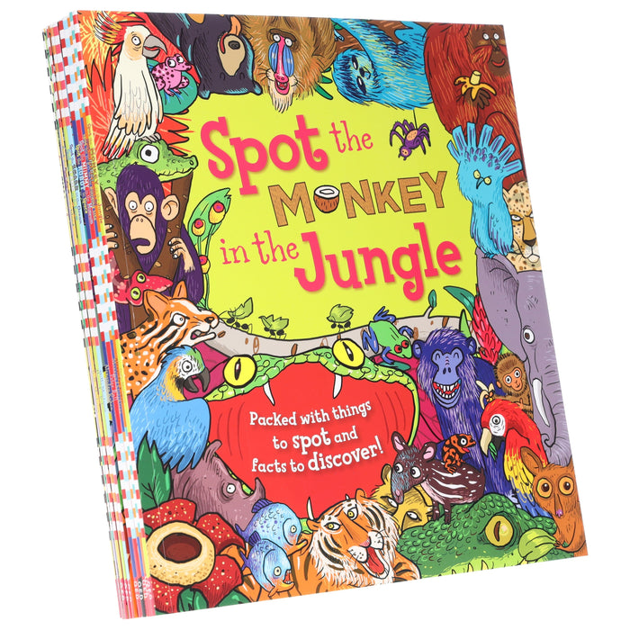 Spot & Facts To Discover By Alexandra Koken 10 Picture Books Children Collection Set - Paperback -Age 4-7 5-7 QED Publishing