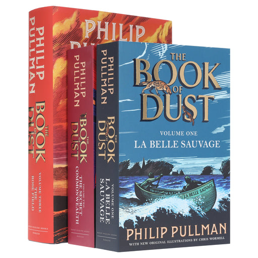 The Book of Dust (Vol 1-3) (His Dark Materials) by Philip Pullman Illustrated 3 Books Collection Set - Ages 12-17 - Paperback/Hardback Fiction Penguin Random House