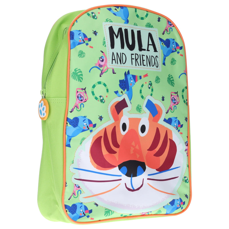 Mula and Friends: Children's Nursery School & Picnic Adventure Green Back Pack - Ages 3+ 0-5 Sweet Cherry Publishing