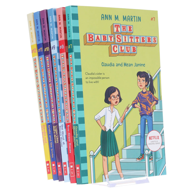 The Babysitters Club Series (Vol 7-12) by Ann M. Martin 6 Books Collection Set - Ages 5+ - Paperback 5-7 Scholastic UK