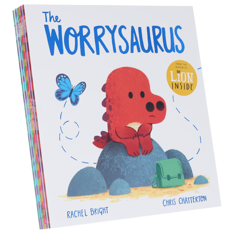 DinoFeelings Series By Rachel Bright 6 Picture Books Collection Set - Ages 3-5 - Paperback 0-5 Hachette UK