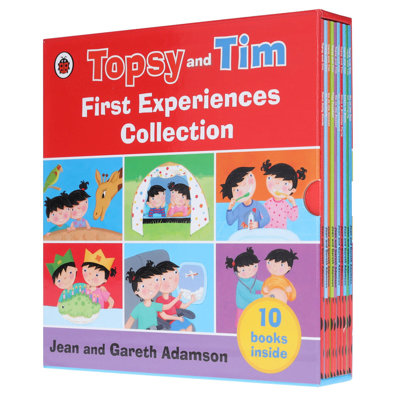 Topsy and Tim First Experience by Jean and Gareth Adamson 10 Books Collection Box Set - Ages 0-5 - Paperback 0-5 Penguin Random House