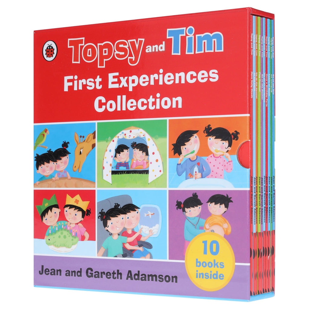 Topsy Tim First Experience Jean Gareth Adamson 10 Books Collection Box Set Ages 0 5 Paperback