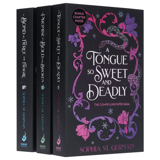 The Compelling Fates Saga by Sophia St. Germain 3 Books Collection Set - Fiction - Paperback Fiction Hachette