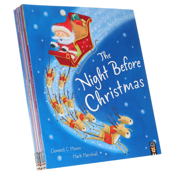 Children's Christmas Storybook 10 Books Collection Set - Ages 3-6 - Paperback B2D DEALS Little Tiger Press Group