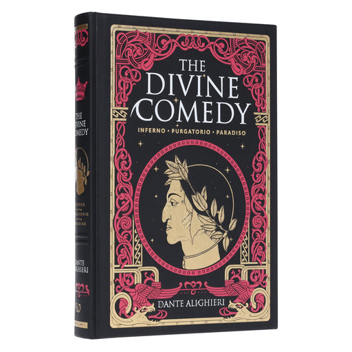 The Divine Comedy - Inferno, Purgatorio, Paradiso by Dante Alighieri - Fiction - Hardcover (Leather-Bound) Fiction Wilco Books