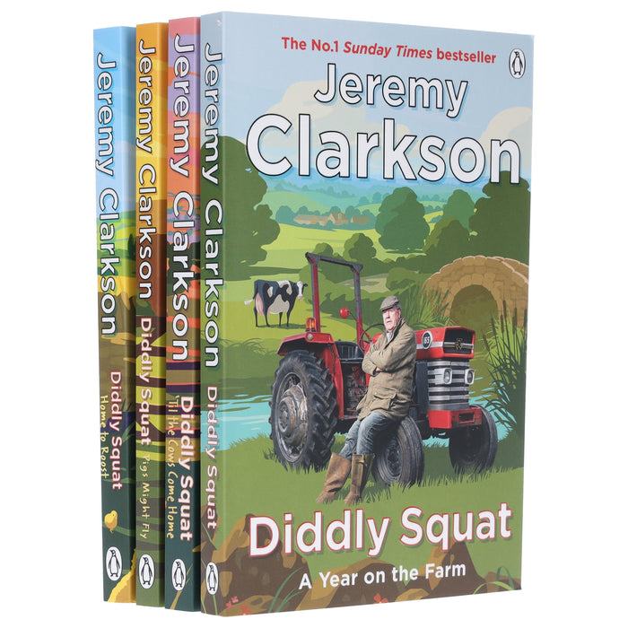 Diddly Squat Series By Jeremy Clarkson: 4 Books Collection Set - Fiction - Paperback Fiction Penguin Random House