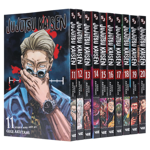 Jujutsu Kaisen Series (Book 11-20) By Gege Akutami 10 Books Collection Manga Set - Ages 16+ - Paperback Graphic Novels Viz Media, Subs. of Shogakukan Inc