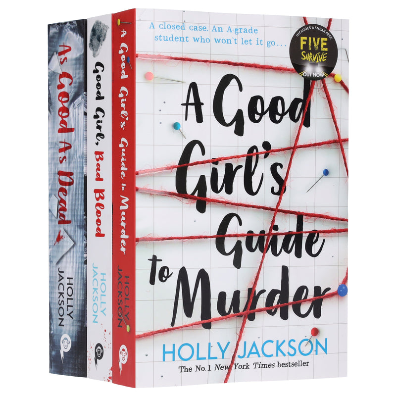 A Good Girl's Guide to Murder Series By Holly Jackson 3 Books Collection Set - Ages 14+ - Paperback Young Adult Electric Monkey