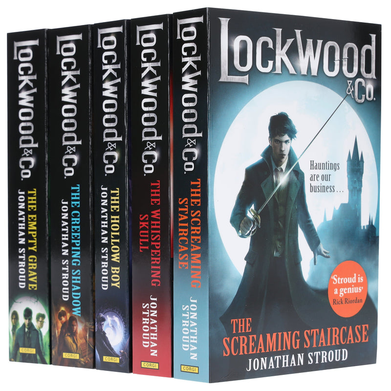 Lockwood & Co. by Jonathan Stroud Complete 5 Books Collection Set - Ages 9-11 - Paperback B2D DEALS Penguin Random House