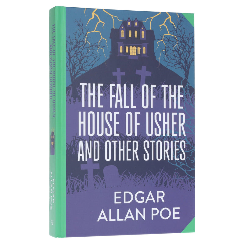 The Fall of the House of Usher & Other Stories by Edgar Allan Poe - Fiction - Sprayed Edges Hardback Fiction Wilco Books