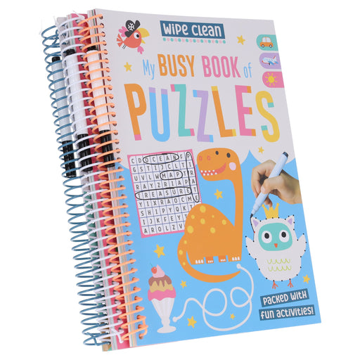 Wipe Clean: Kids' Holiday Travel Pack Assortment 3 Activity Books Collection Set - Ages 4+ - Paperback 3-5 Make Believe Ideas