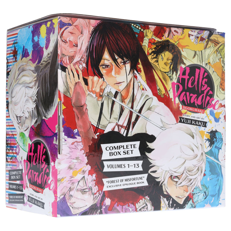 Hell's Paradise: Jigokuraku Volumes 1-13 Complete Collection Box Set by Yuji Kaku - Manga - Paperback Graphic Novels Viz Media, LLC