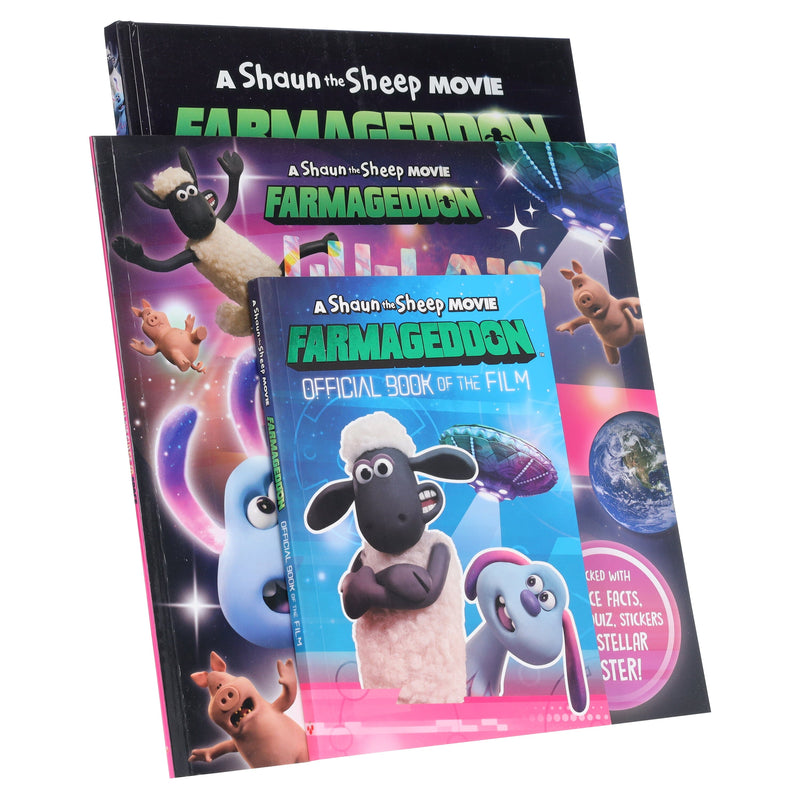 An Official Shaun the Sheep Movie: Farmageddon 3 Books Collection By Sweet Cherry Publishing - Ages 6-9 - Paperback 5-7 Sweet Cherry Publishing