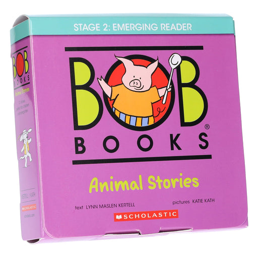Bob Books: Animal Stories (Stage 2: Emerging Reader) 12 Books Collection Set By Scholastic - Ages 3-6 - Paperback 0-5 Scholastic