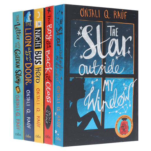 Onjali Q. Rauf Collection 5 Books Set (The Letter with the Golden Stamp and Other Novels) - Ages 8-12 - Paperback 9-14 Hachette