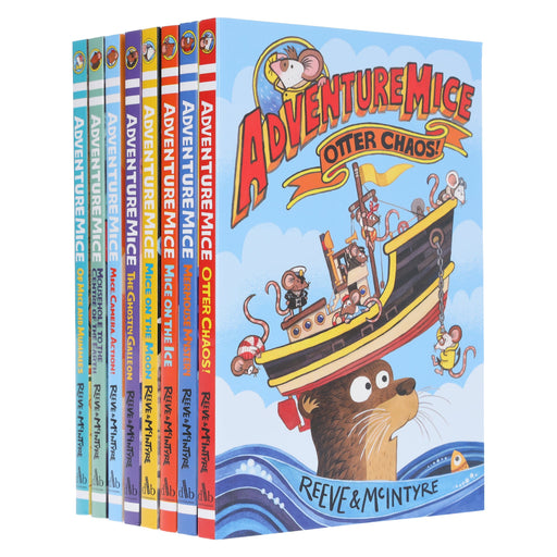 Adventuremice Series By Philip Reeve & Sarah McIntyre 8 Books Collection Set - Ages 5-7 - Paperback 5-7 David Fickling Books