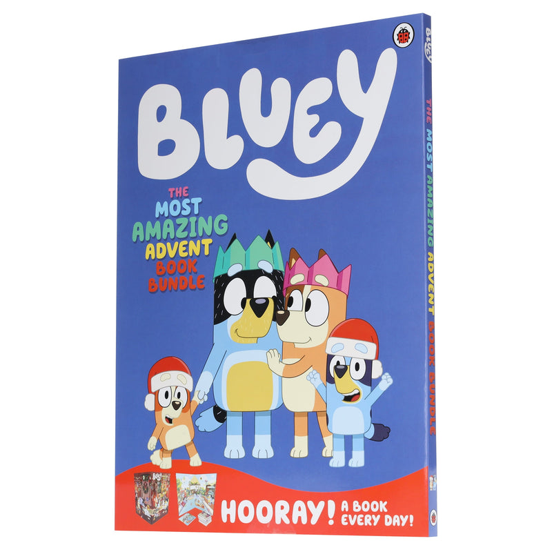 Bluey: The Most Amazing Advent Calendar Book Bundle - Ages 3-6 - Paperback 3-5 Penguin Random House