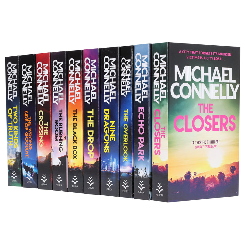 Harry Bosch by Michael Connelly: Books 11-20 Collection Set - Fiction - Paperback Fiction Hachette