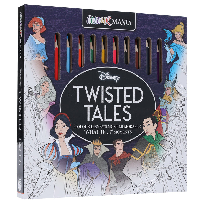 Disney: Twisted Tales Colourmania: Colour Disney's Most Memorable 'WHAT IF...?' Moments - Ages 10+ - Paperback 9-14 Autumn Publishing