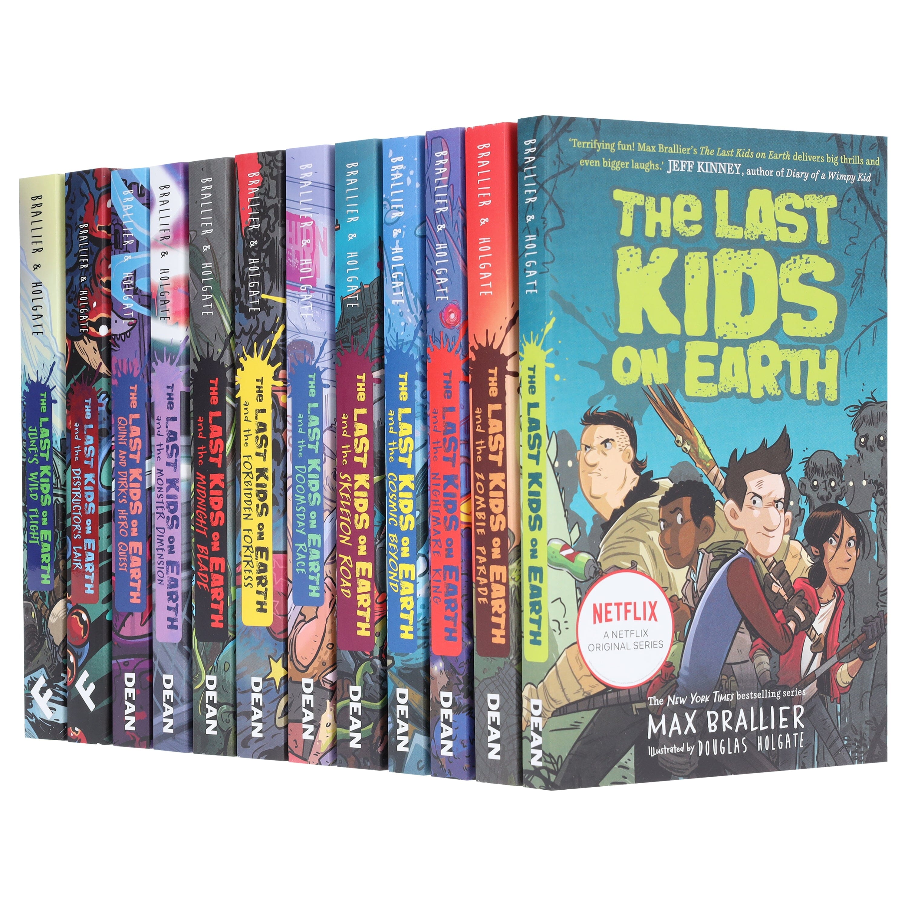 Last Kids on Earth Series by Max Brallier 12 Books Collection Set