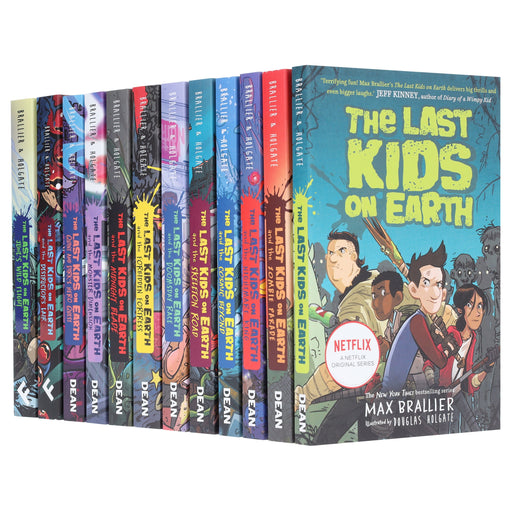 Last Kids on Earth Series by Max Brallier 12 Books Collection Set - Ages 8-12 - Paperback 9-14 HarperCollins Publishers