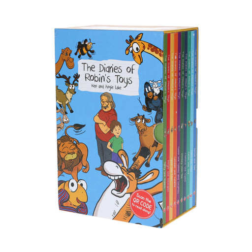 The Diary of Robins Toys 10 Books Box Set Collection by Ken and Angie Lake - Ages 5-7 - Paperback B2D DEALS Sweet Cherry Publishing
