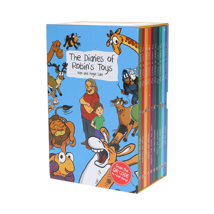 The Diary of Robins Toys 10 Books Box Set Collection by Ken and Angie Lake - Ages 5-7 - Paperback B2D DEALS Sweet Cherry Publishing