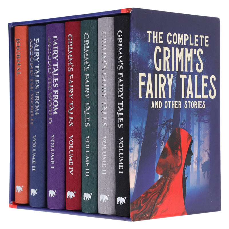 The Complete Grimm's Fairy Tales and Other Stories by Jacob & Wilhelm Grimm 7 Books Box Set - Fiction - Hardback Books2Door