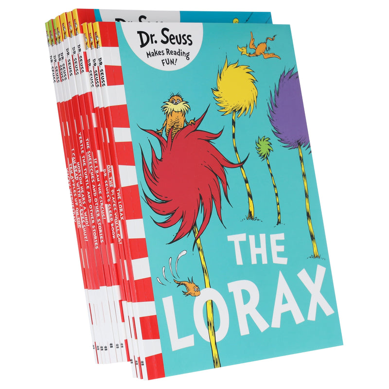 Dr. Seuss Childrens Collection 10 Books Set - Age 3+ - Paperback 3-5 HarperCollins Publishers