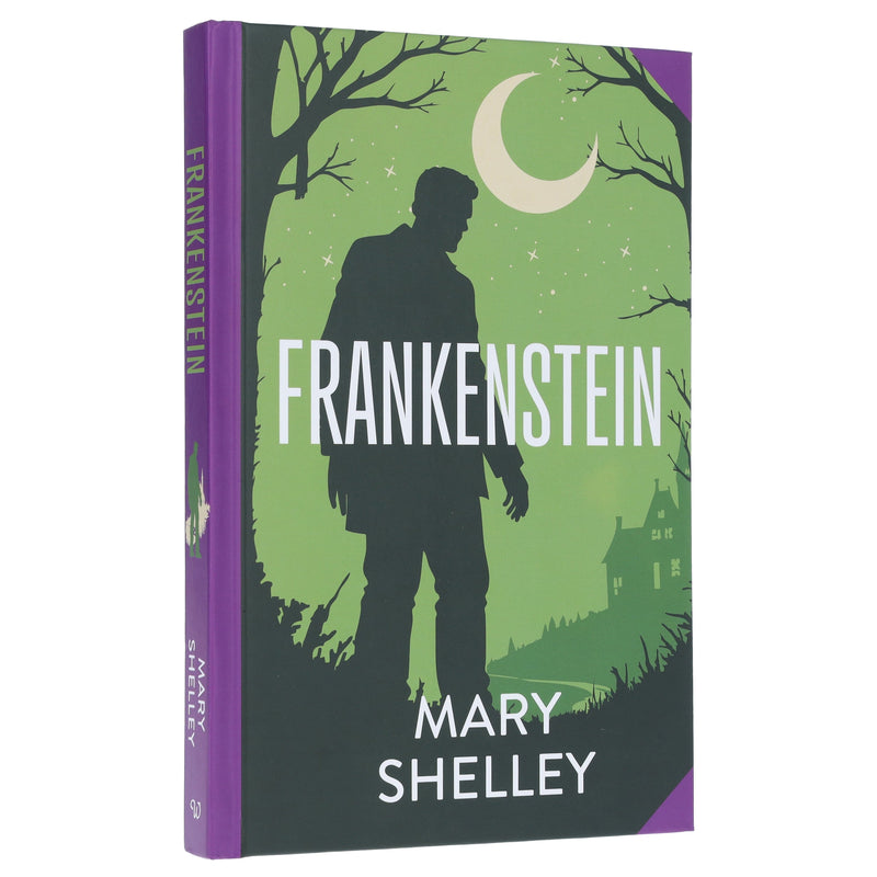 Frankenstein by Mary Shelley - Fiction - Sprayed Edges Hardback Fiction Wilco Books