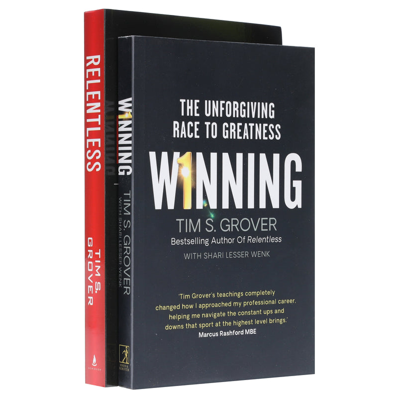 Winning Series By Tim Grover (Relentless & Winning) 2 Books Collection Set - Non Fiction - Paperback Non-Fiction Simon & Schuster