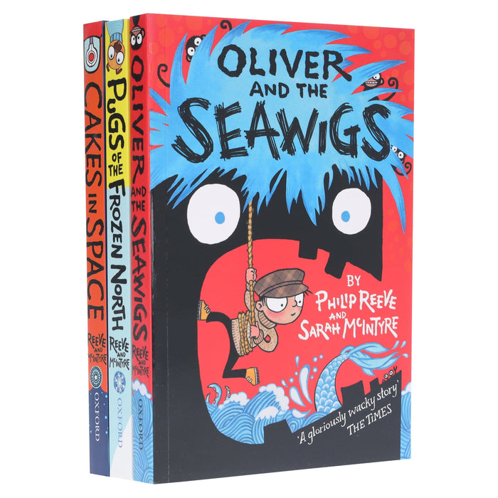 Reeve & McIntyre Adventures By Philip Reeve & Sarah McIntyre 3 Books Collection Set - Ages 7-9 - Paperback 7-9 Oxford University Press