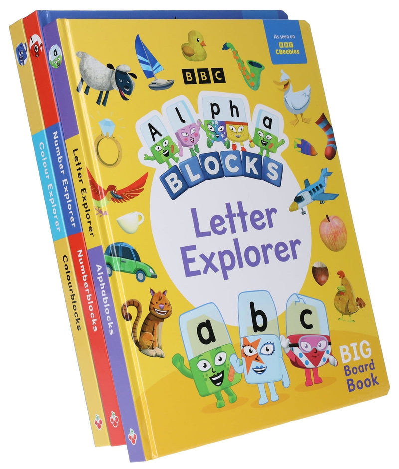 Explorer Collection (Numberblocks, Alphablocks & Colourblocks) 3 Books Collection Set - Ages 0-5 - Board Book 0-5 Sweet Cherry Publishing