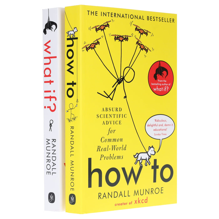 Randall Munroe Collection (How To & What If?) 2 Books Set - Non Fiction - Paperback Non-Fiction Hachette UK