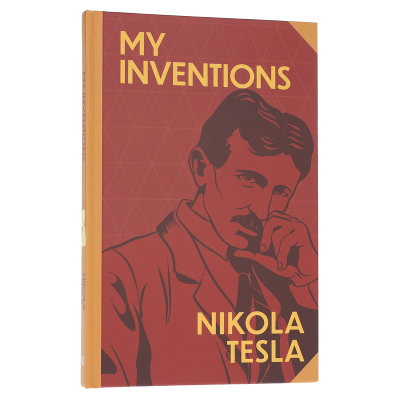 My Inventions by Nikola Tesla - Non Fiction - Sprayed Edges Hardback Non-Fiction Wilco Books